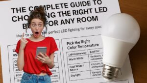 Cómo Elegir Bombillas LED para Cada Habitación — Guía Práctica para Iluminar con Eficiencia y Estilo