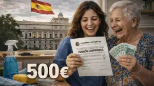 Amas de casa y jubilación: cómo cobrar una pensión de 500 euros sin haber cotizado?
