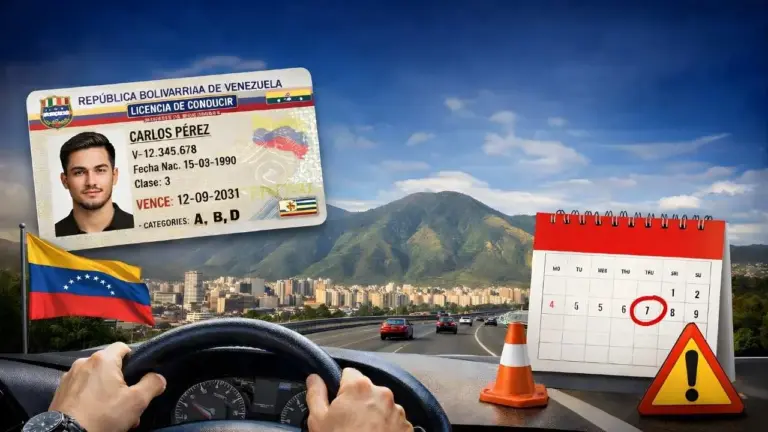 Cambios en las licencias de conducir 2026 en Venezuela