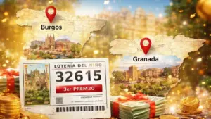 Dónde ha caído el tercer premio de la Lotería del Niño 2026 y cuánto se gana