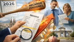 El nuevo recargo para las pensiones en 2026: ¿Cuánto perderás en tu nómina y por qué se aplica?