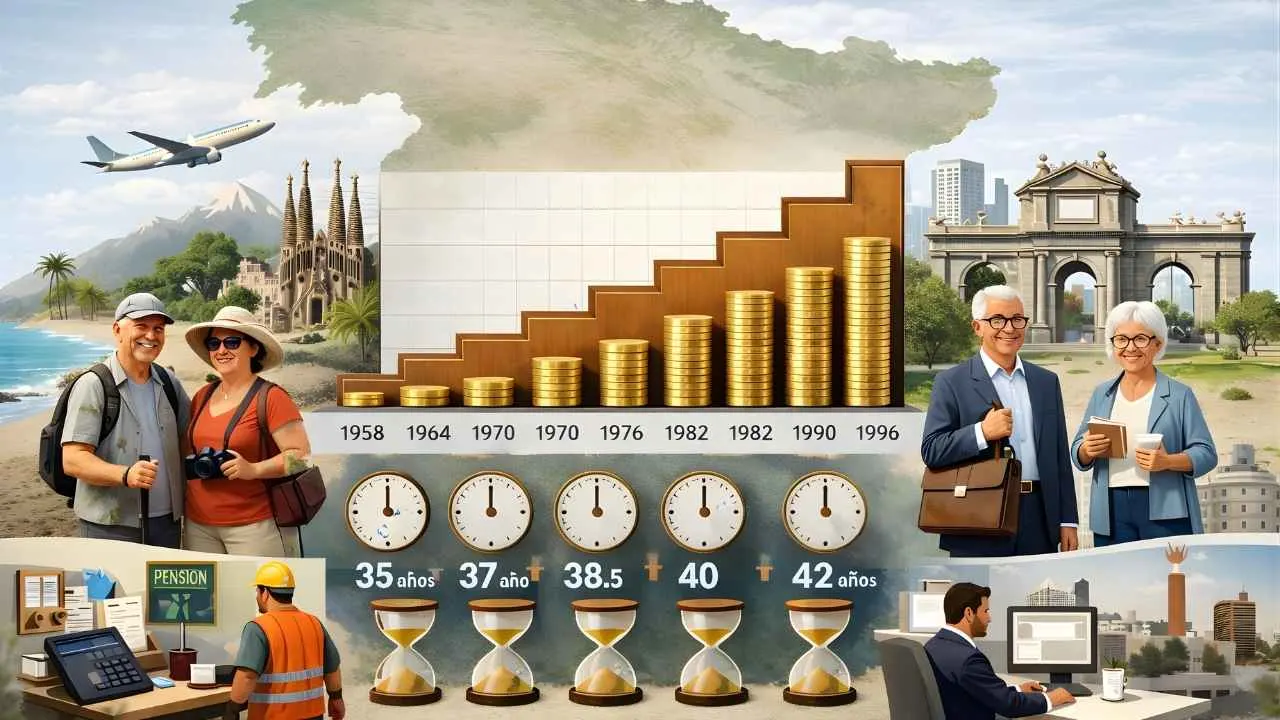 La jubilación ya no es igual para todos