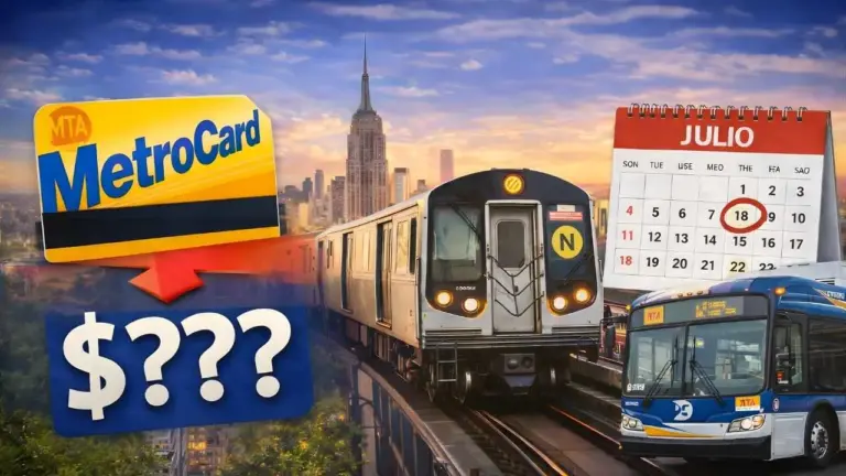 Nueva York sube el precio del metro y autobús en 2026