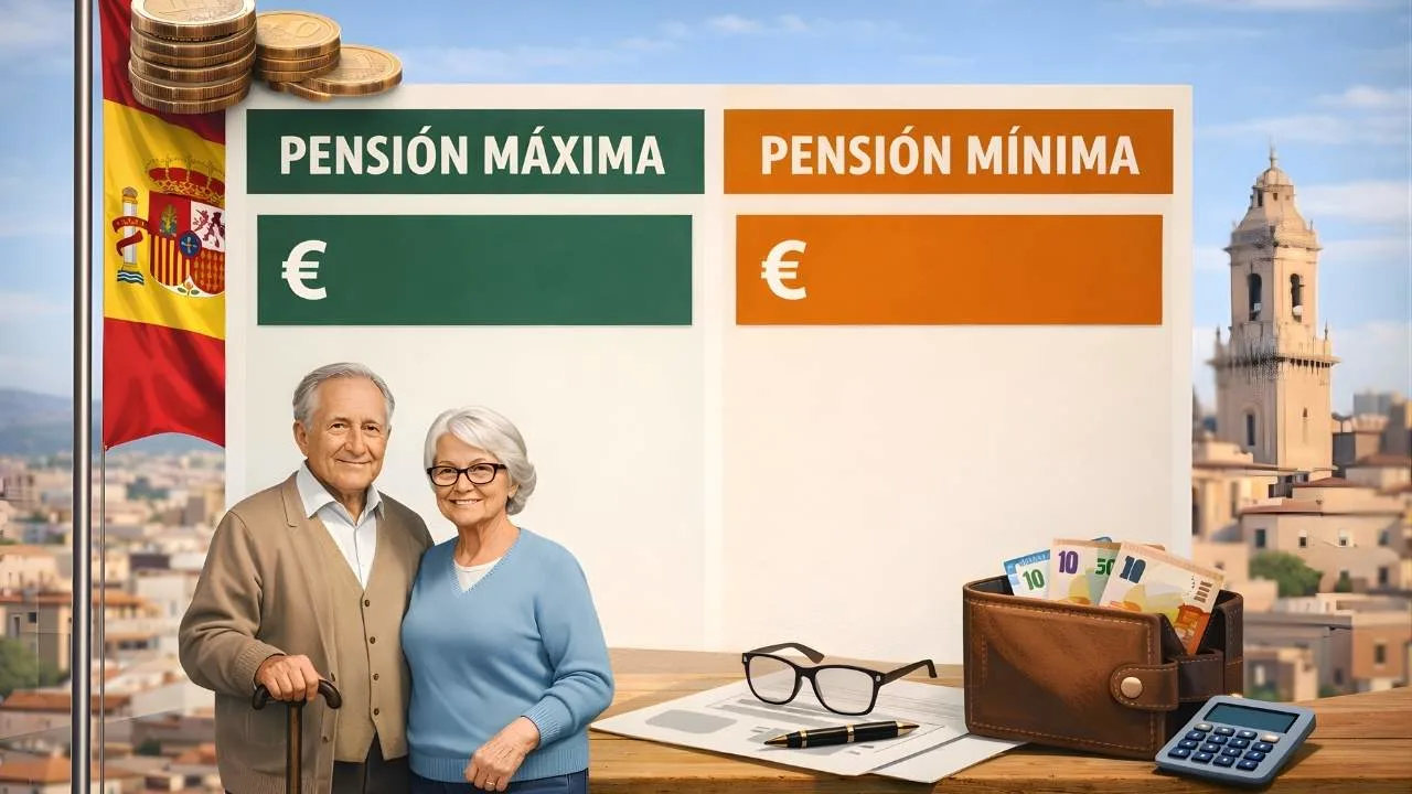Pensiones mínimas en España