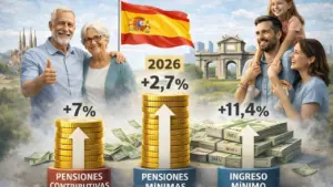 Subida histórica de pensiones en 2026: ¿Quién gana más con los nuevos incrementos?