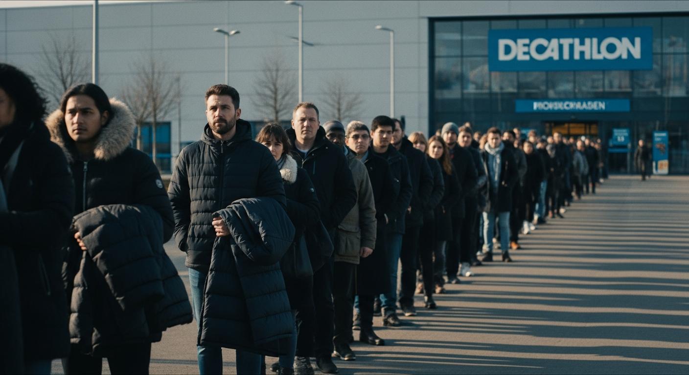 Abrigo de 20 euros en Decathlon causa colas kilométricas: por qué todos lo quieren este invierno