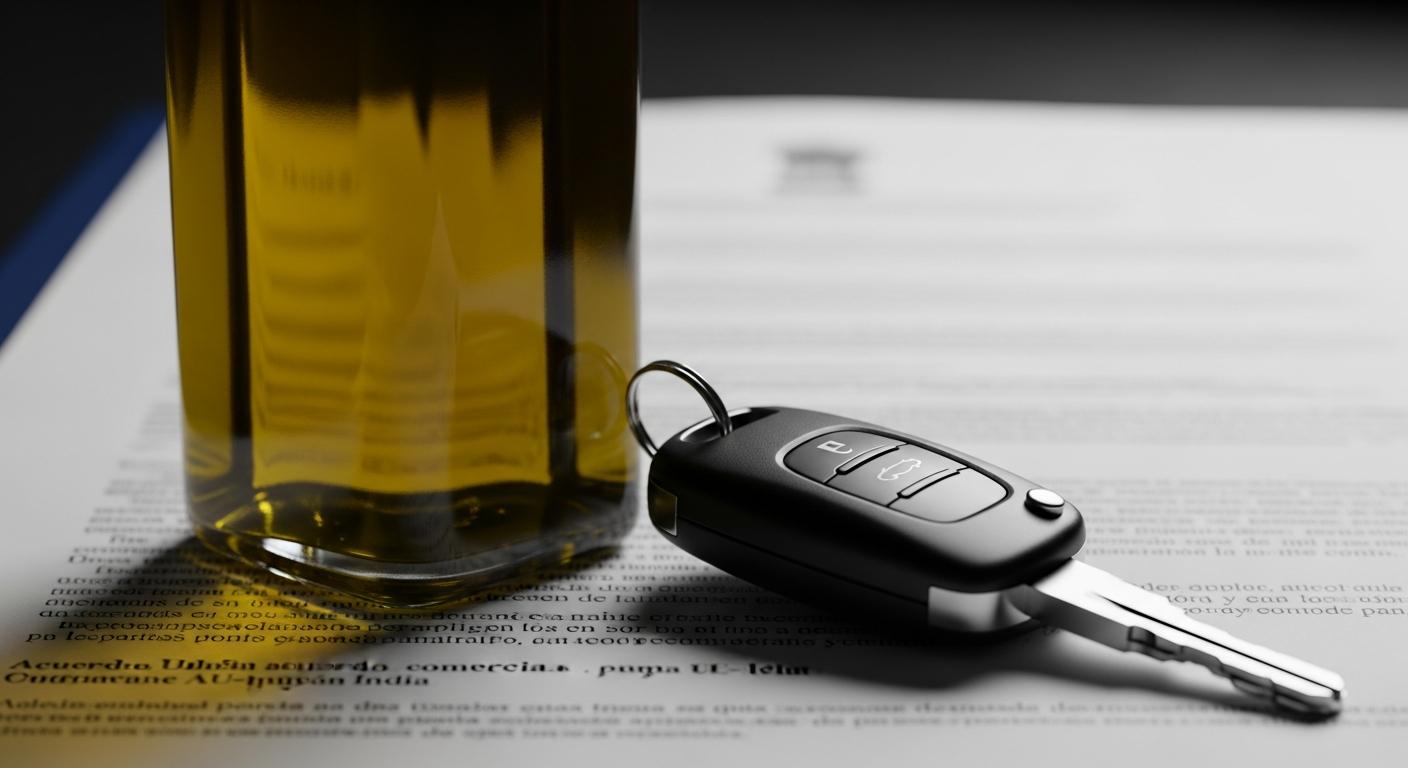 Acuerdo comercial UE-India: aceite de oliva sin trabas y menos aranceles para los coches (¿qué cambia ahora?)