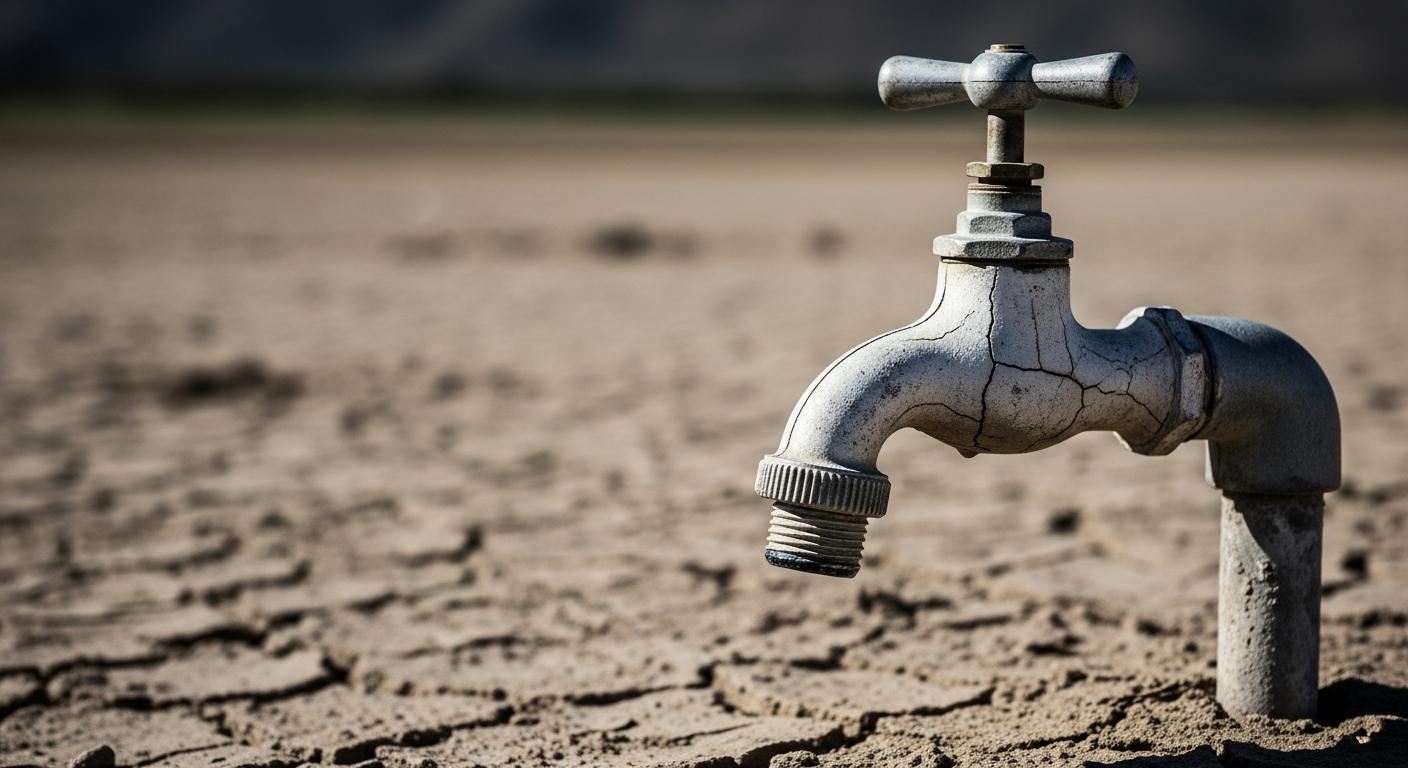 Adiós al agua del grifo: por qué algunas ciudades podrían llegar al “Día Cero” antes de lo que crees