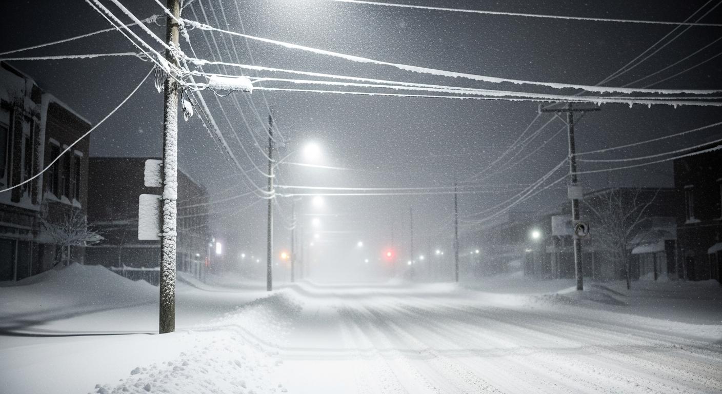 Alerta máxima por una tormenta invernal “histórica”: las ciudades en riesgo y por qué piden quedarse en casa