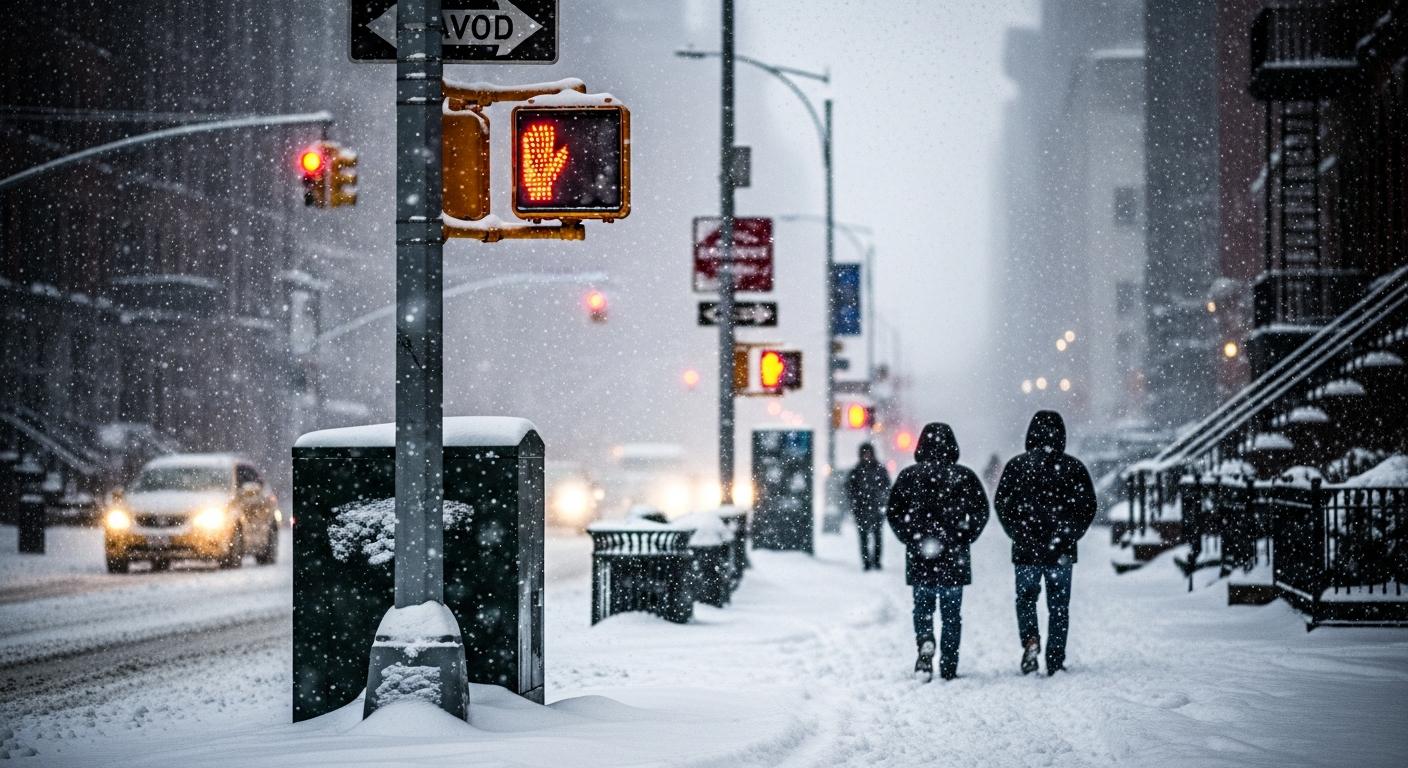 Alerta por tormenta invernal en Nueva York: qué pasará en las próximas horas y qué recomienda el NWS para estar a salvo