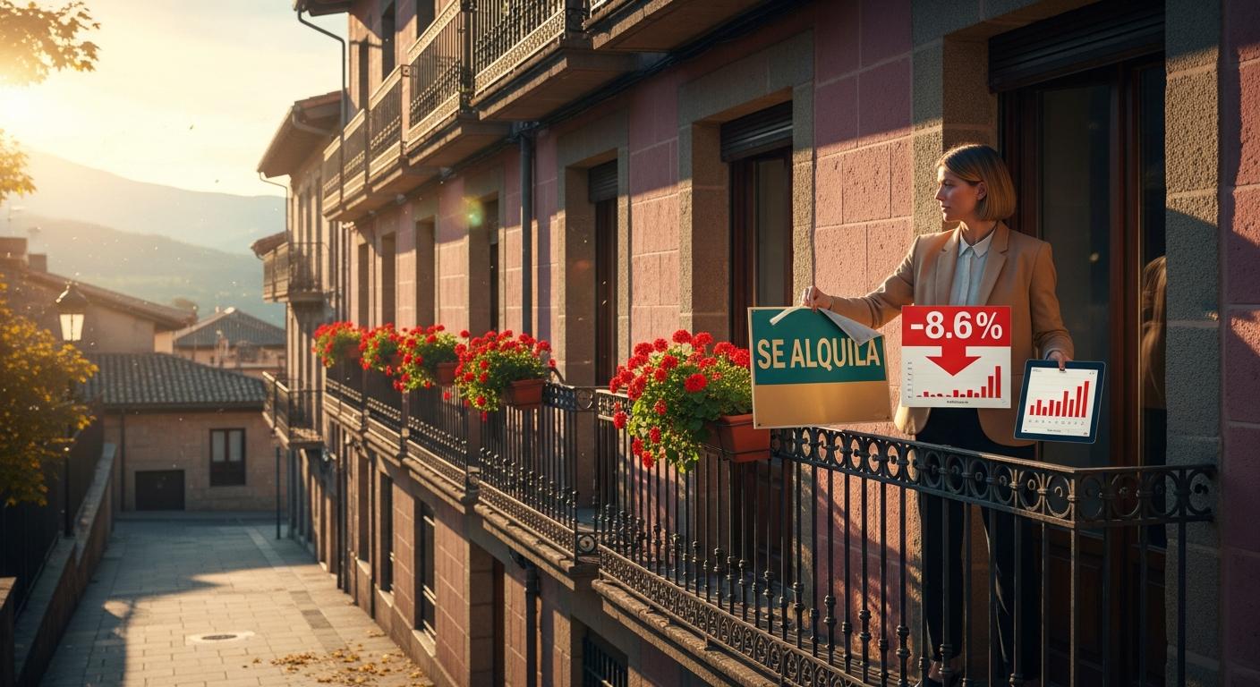 Alquiler en Navarra: por qué cae un 8,6% tras seis meses de control del mercado