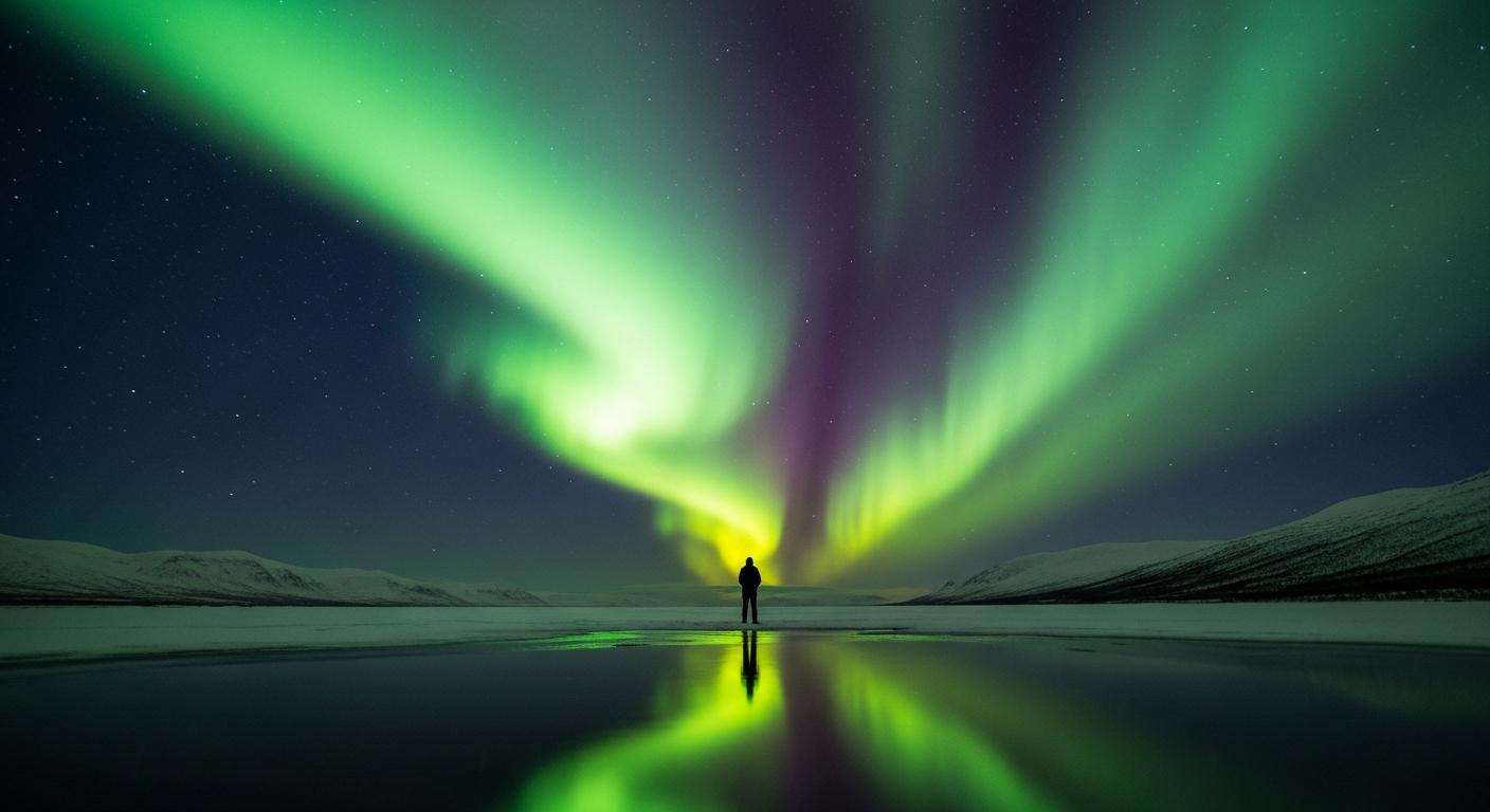 Auroras boreales esta noche: dónde ver el cielo iluminado y por qué podría ser un show espectacular
