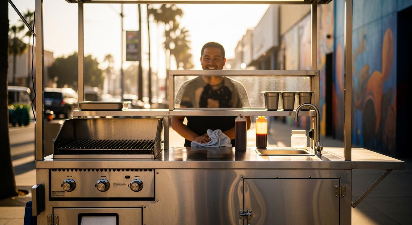 California dará carritos gratis para vendedores ambulantes en 2026: quién califica y cómo solicitar el apoyo