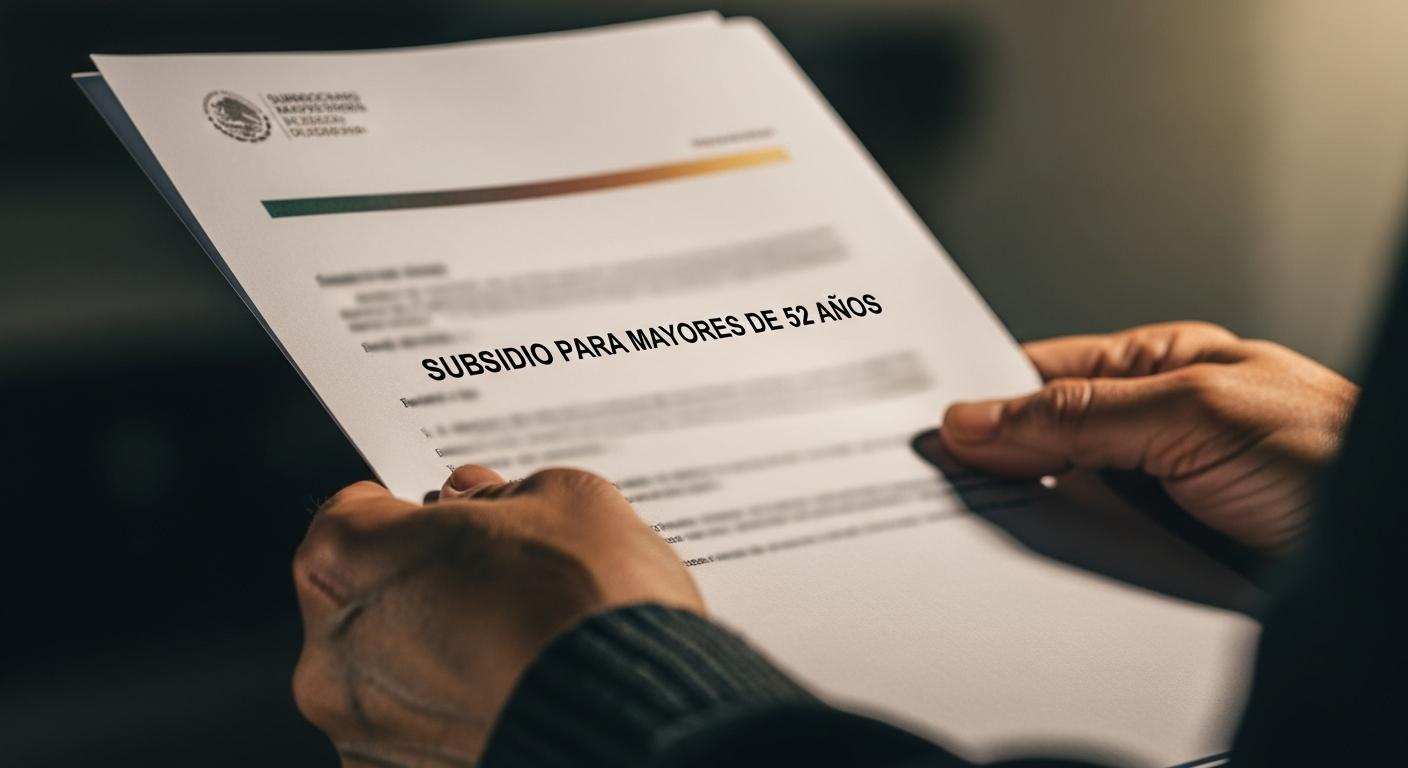 Cambio clave en el subsidio para mayores de 52 años: el SEPE lo confirma y así te afecta en 2026