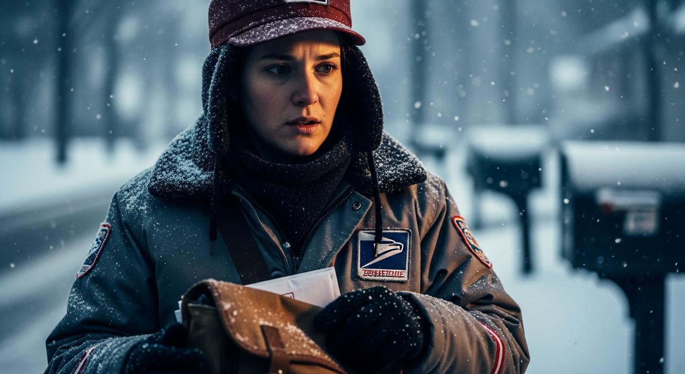 Cartero dice que lo suspendieron por publicar consejos de seguridad en invierno: ¿qué pasó con su trabajo?