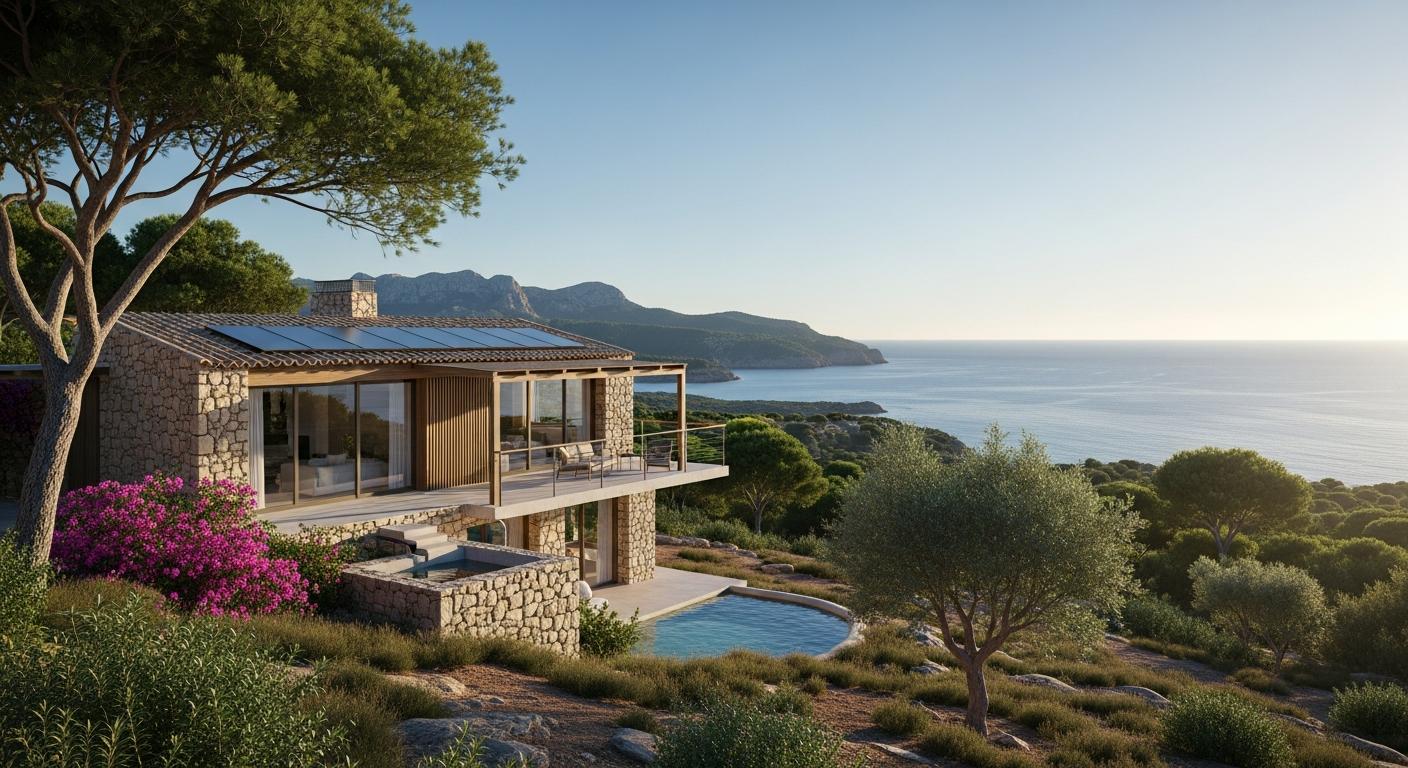 Casa autosuficiente en el paraíso balear: descubre la joya discreta que cuesta 6,5 millones