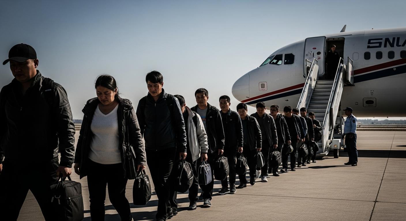 Chile inicia las expulsiones de 2026: 83 extranjeros deportados en el primer vuelo a Colombia y Bolivia