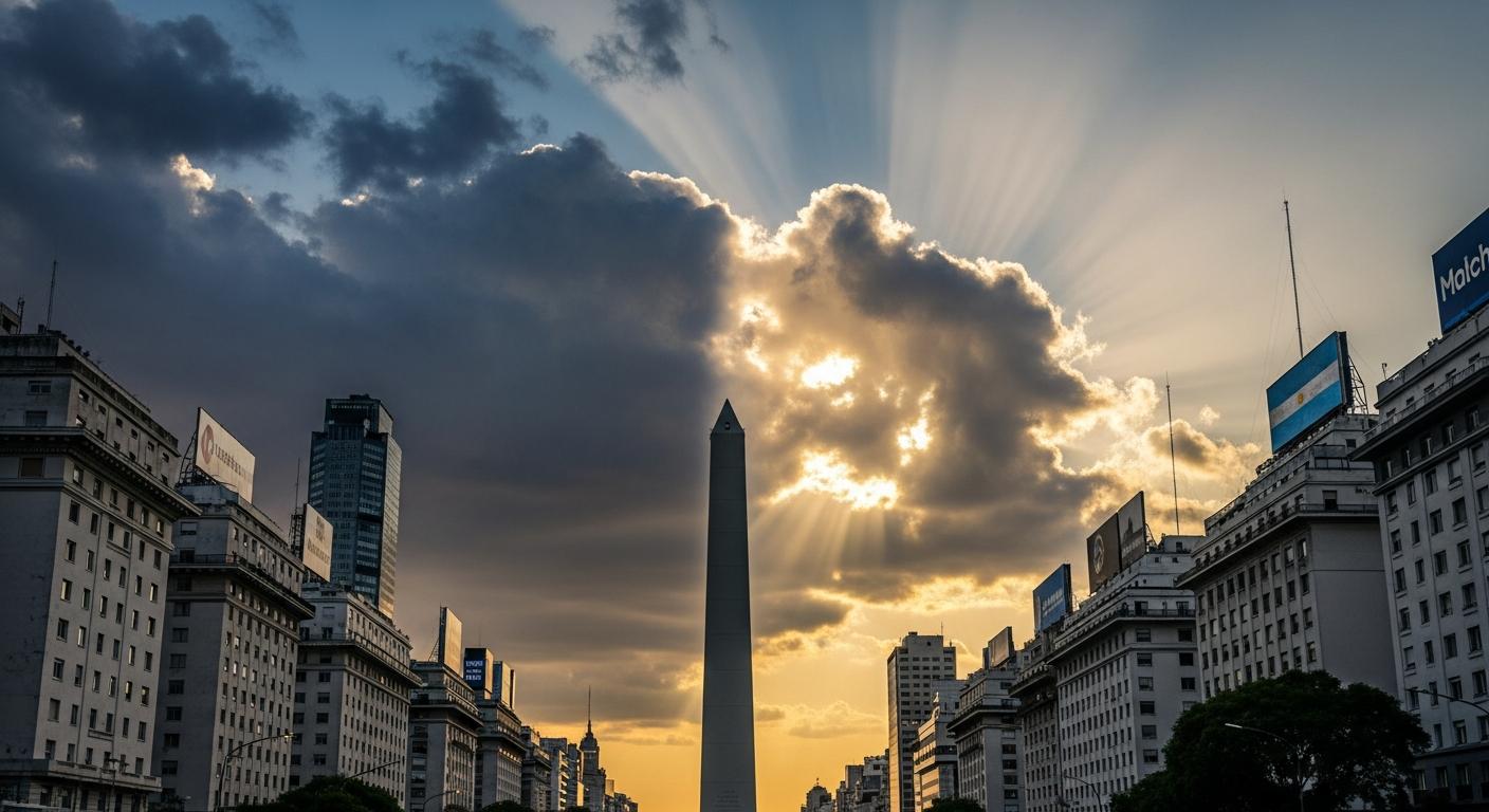 Cómo Argentina salió del abismo: la sorprendente caída del riesgo país con el “milagro Milei”