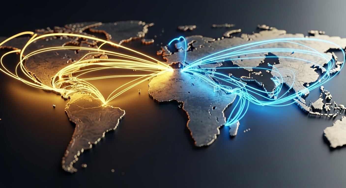 Cómo las inversiones de EE. UU. y China están reescribiendo el mapa económico mundial en 2026
