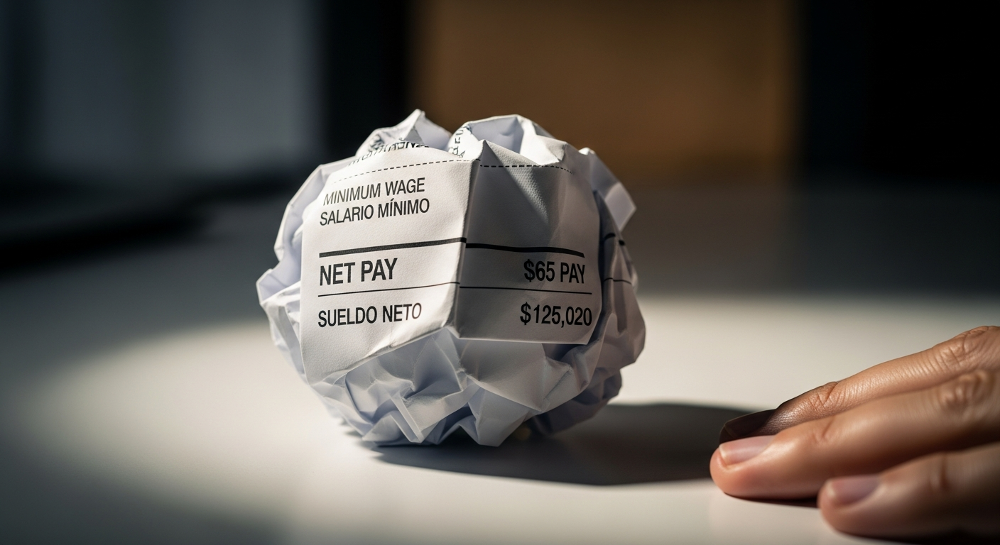 Cuando sube el salario mínimo pero no tu sueldo: la razón detrás del “aumento” que no se nota