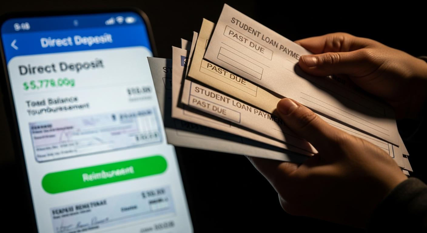 Deudas estudiantiles en mora: por qué igual podrías recibir tu reembolso de impuestos este año