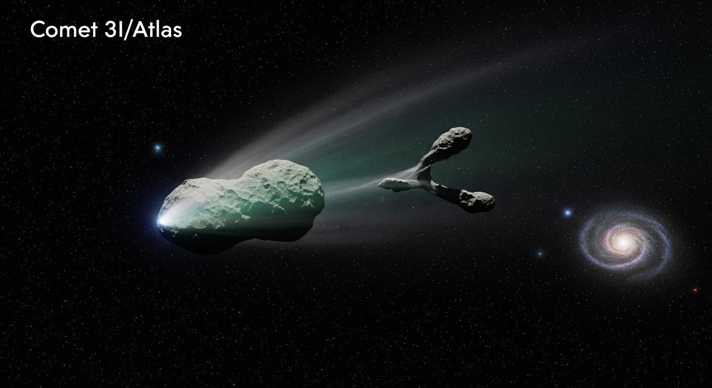 El cometa interestelar 3I/Atlas desconcierta a los científicos: qué lo hace tan diferente y por qué importa ahora