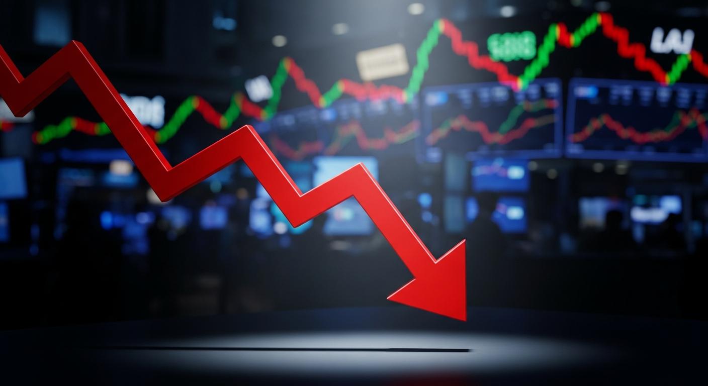 El Ibex 35 baja un 1% al mediodía: por qué el índice cae hasta los 17.520 puntos
