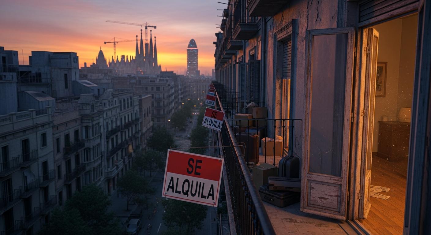 España pierde 33.400 viviendas en alquiler en 2025: ¿por qué Barcelona concentra un tercio del desplome?