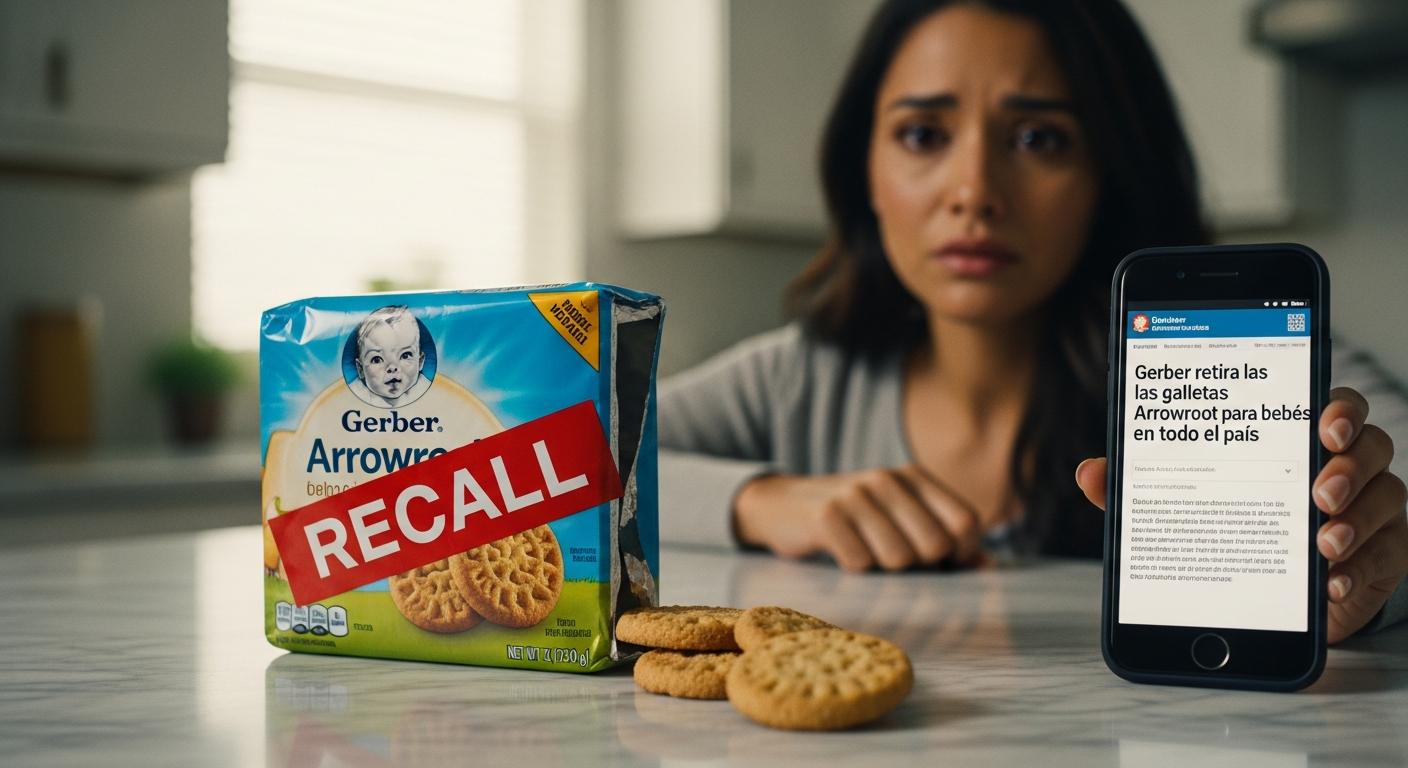 Gerber retira las galletas Arrowroot para bebés en todo el país: qué pasó y qué deben hacer los padres