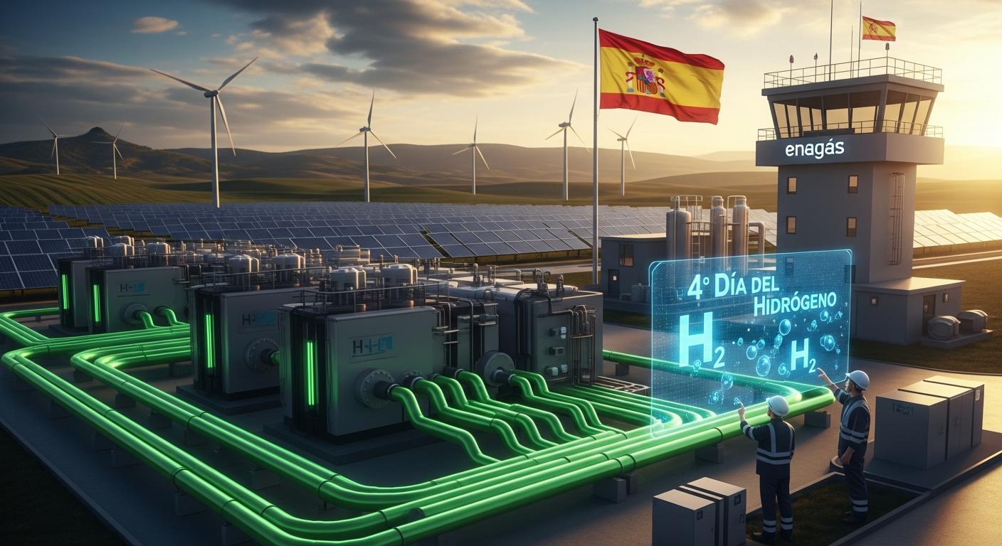 Hidrógeno verde en España: lo que confirmó el 4º Día del Hidrógeno de Enagás y por qué marca un antes y un después