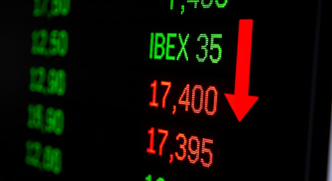 Ibex 35 baja un 0,3% al arrancar y cae bajo los 17.400 puntos: qué está pasando en la Bolsa española