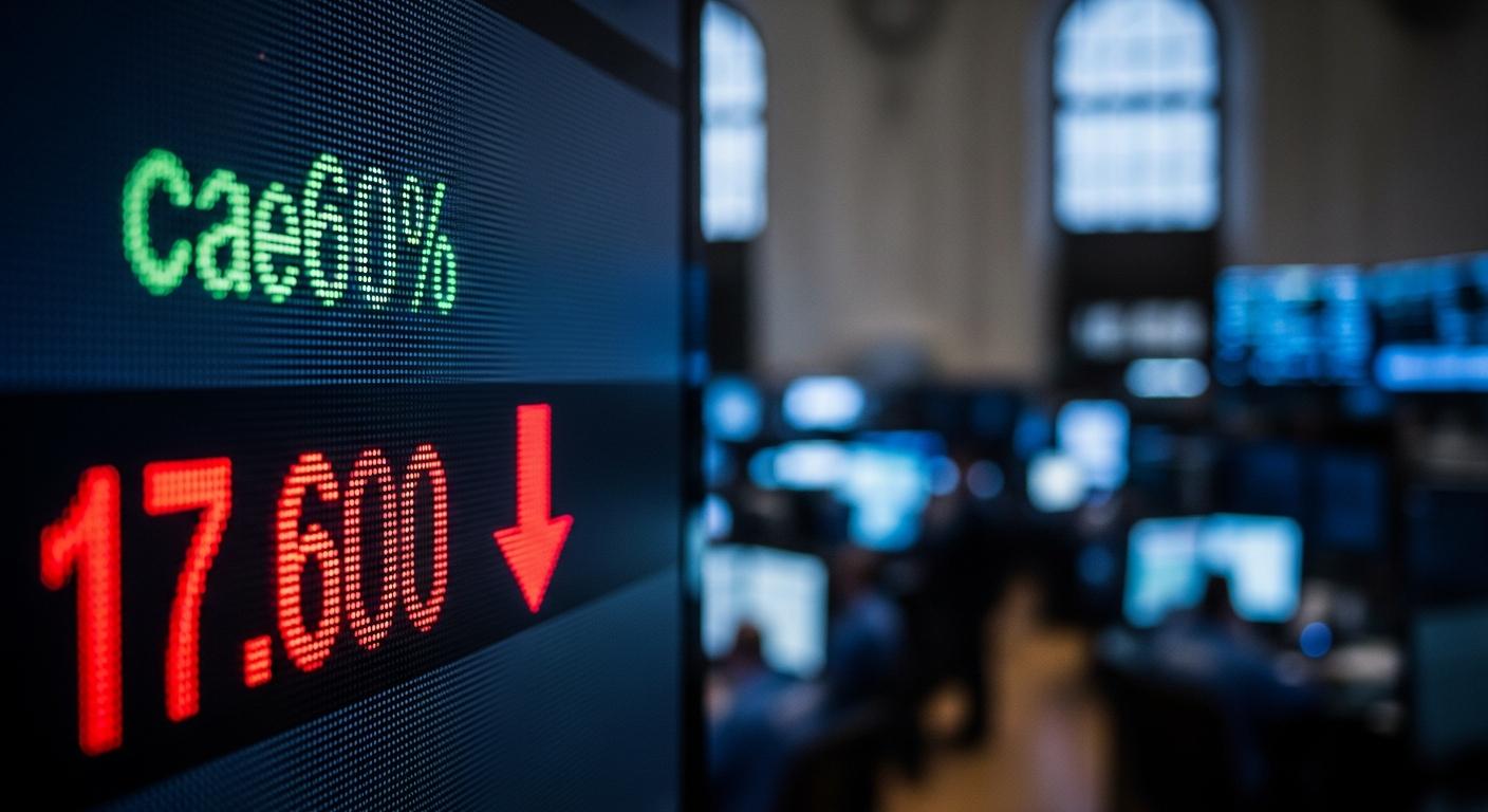 Ibex 35 cae más del 1% y amenaza los 17.600 puntos: qué espera el mercado de la Fed hoy