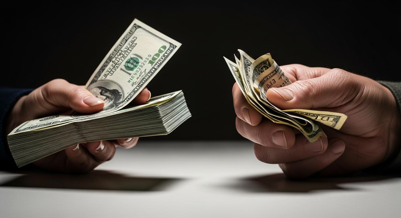 La brecha de riqueza en EE.UU. alcanza su nivel más alto en 30 años: qué la está impulsando y a quién afecta