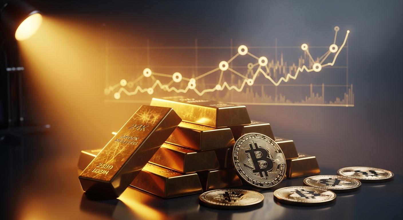 La fiebre del oro llega a las criptomonedas: por qué crece la demanda de lingotes y qué significa para tu inversión