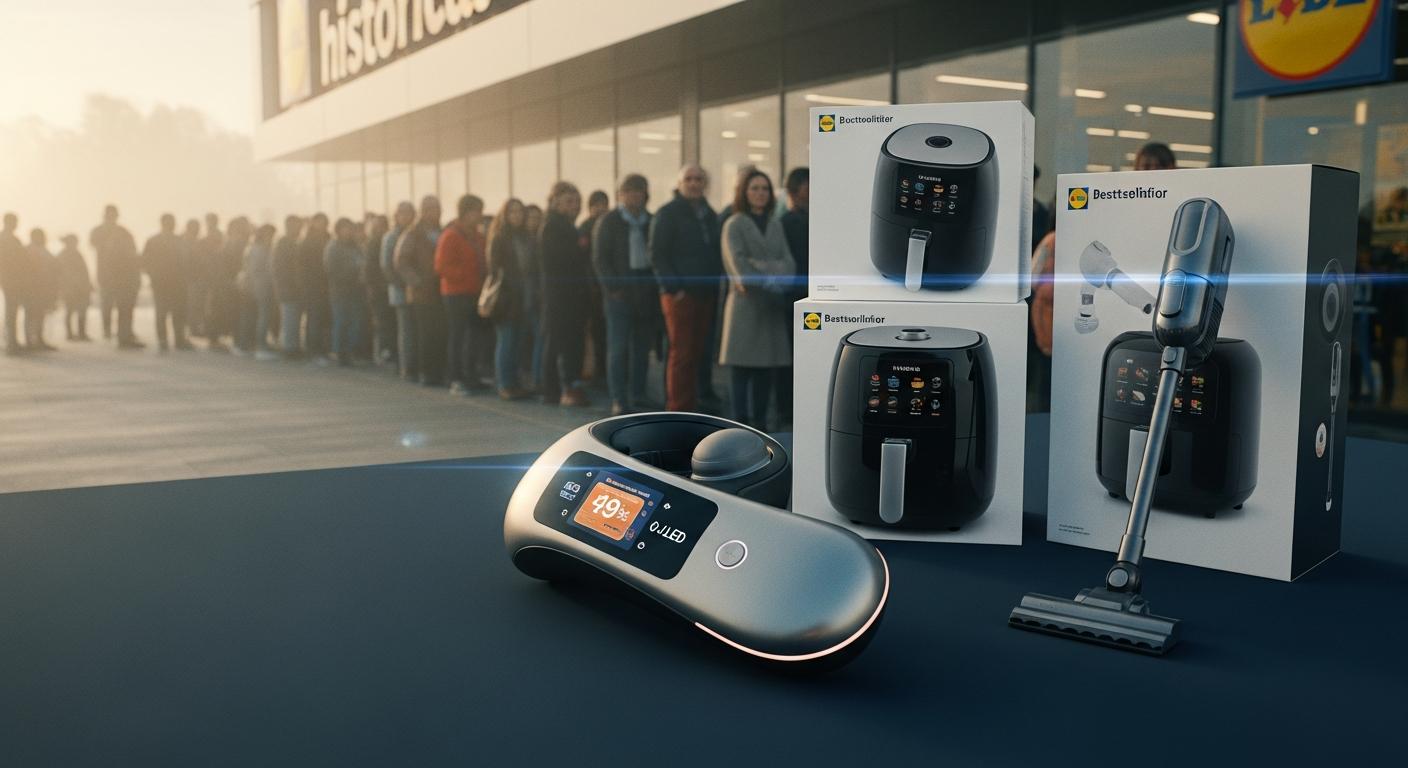 Lidl promete colas históricas este lunes: el masajeador automático y otros dos aparatos que todos quieren comprar