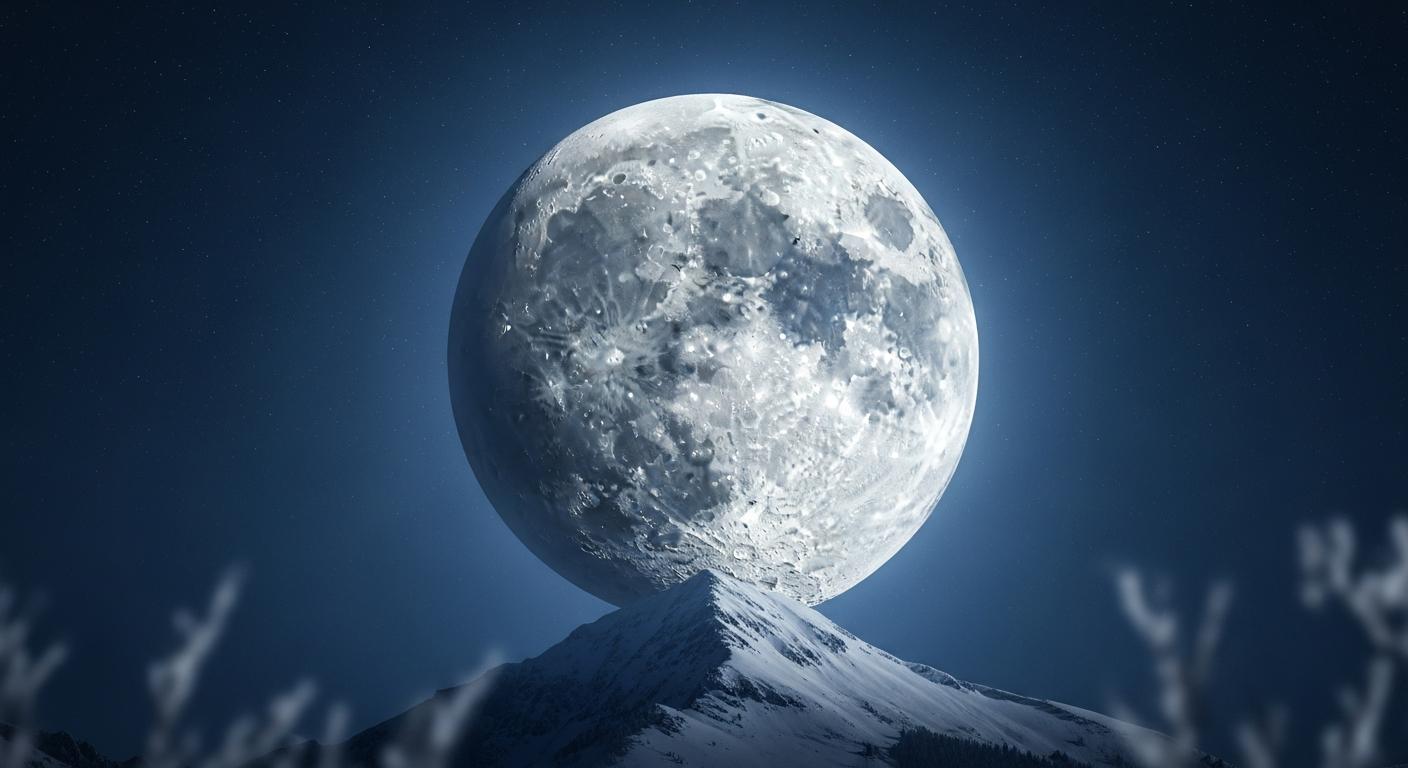 Luna de Nieve 2026: fecha y hora exactas del pico y cómo verla mejor en tu cielo