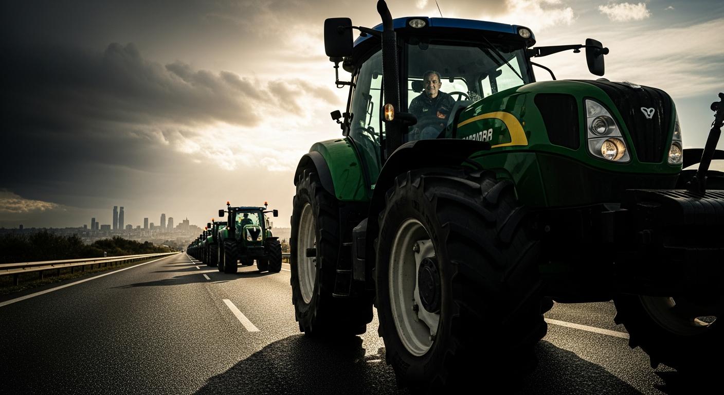 Más de 1.500 tractores rumbo a Madrid: por qué los agricultores protestarán el 11 de febrero contra el pacto Mercosur