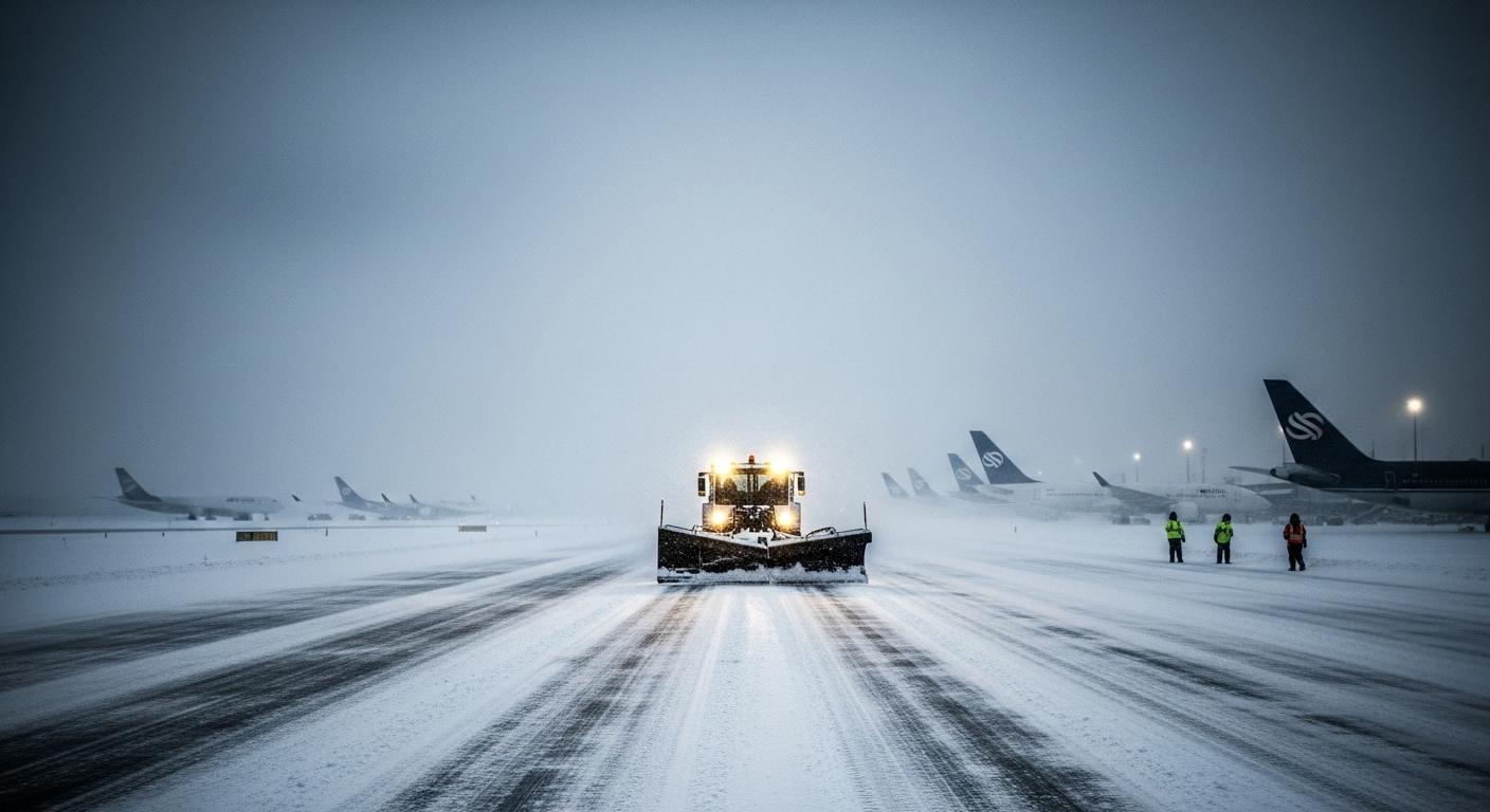 Megatormenta invernal en EE. UU.: aeropuertos paralizados, apagones prolongados y las zonas con mayor riesgo