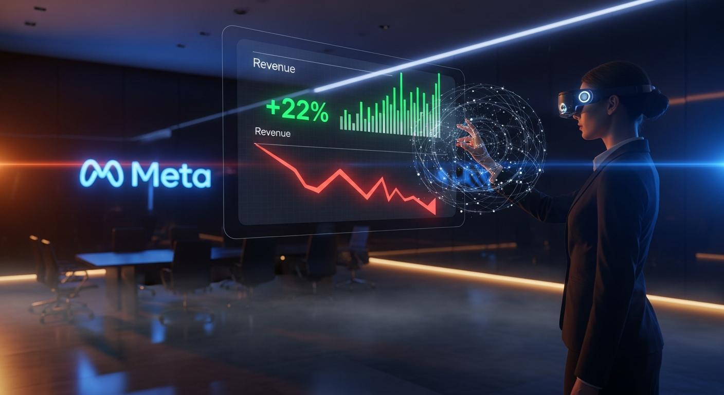 Meta aumenta ingresos 22%, pero su beneficio cae: qué está pasando con su apuesta por la inteligencia artificial