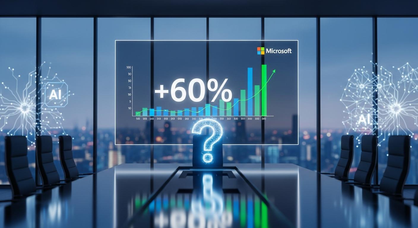 Microsoft sube sus resultados un 60%, pero una pregunta clave sigue en el aire: ¿vale la pena tanta inversión en IA?