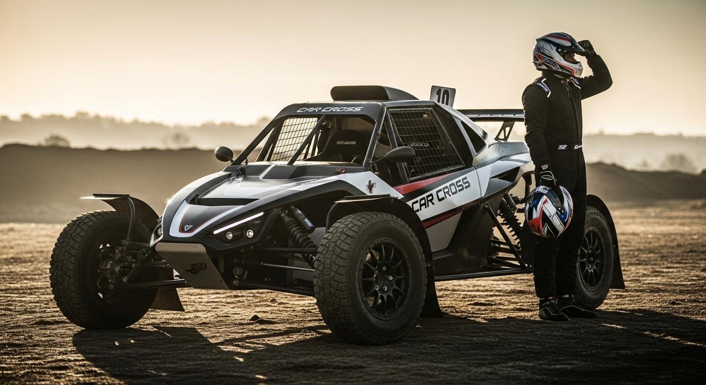 Nacho Barrau de Ona Hotels busca patrocinador para llevar el car cross a un nuevo nivel