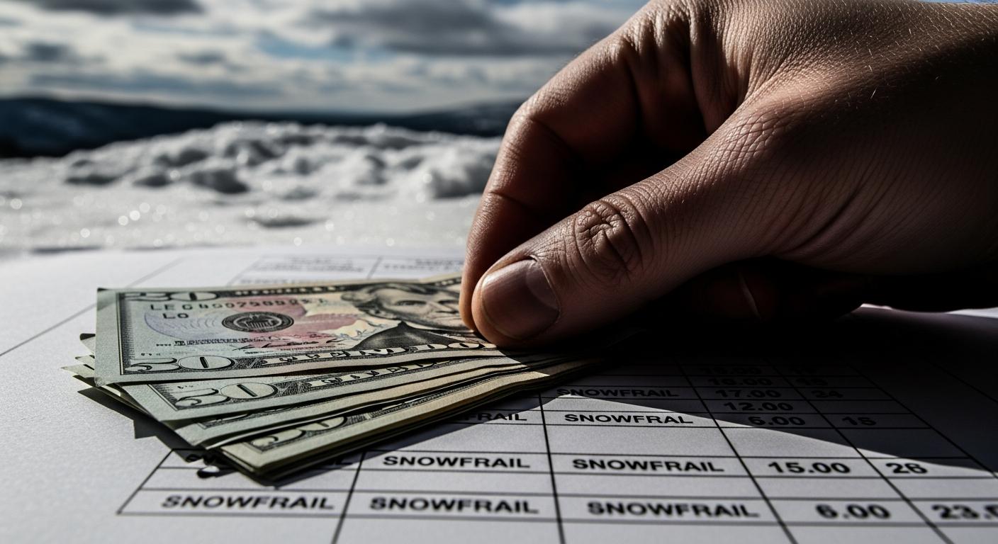 Nevadas inesperadas podrían hacer millonarios a apostadores: así funciona la jugada y quién gana más