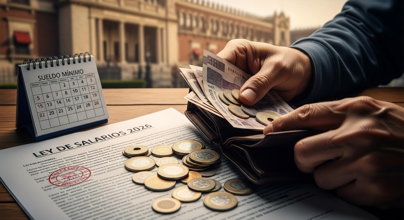 Nueva ley de salarios en 2026: qué cambia en el sueldo mínimo y por qué puede afectar tu bolsillo