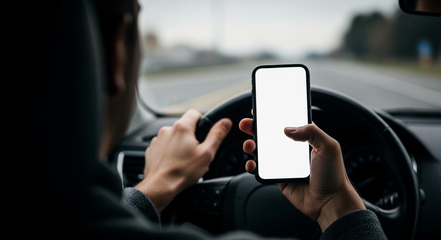 Nueva multa: así castigarán a los conductores que usen el celular en semáforos o carreteras, incluso en manos libres