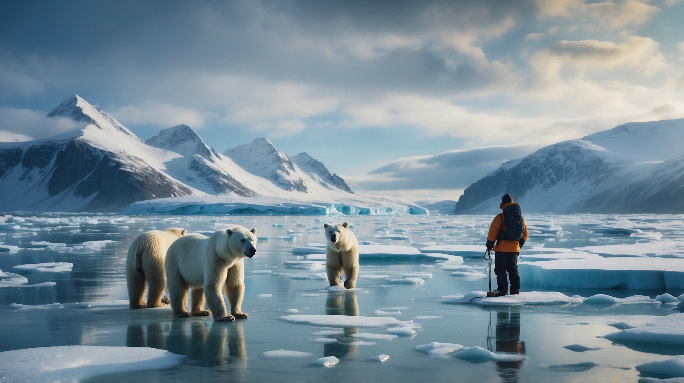Osos polares más gordos y sanos en el Ártico de Noruega: qué descubrieron los científicos y por qué importa