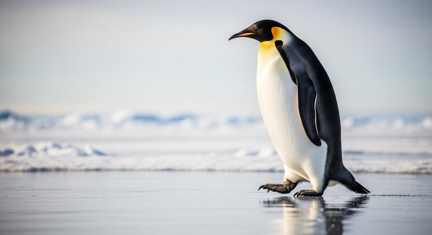 Paso de pingüino: el truco simple para caminar sobre hielo sin caerte este invierno