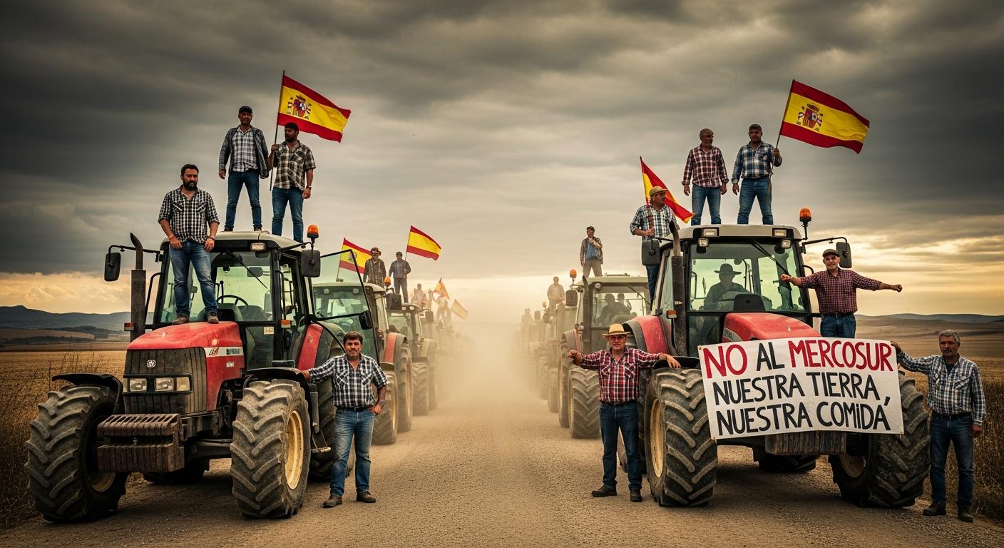 Protestas del campo en España: por qué el acuerdo con Mercosur está encendiendo las calles
