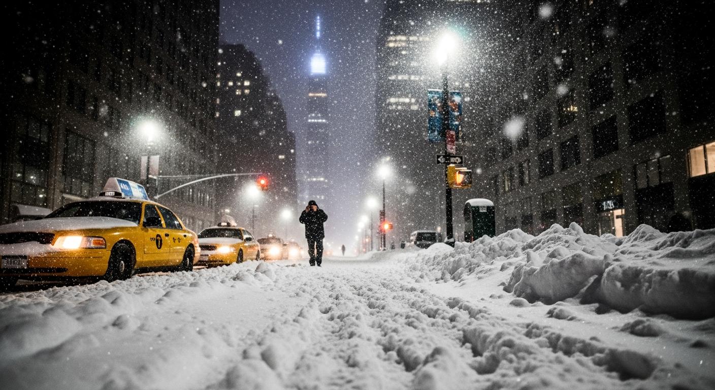 Tormenta de nieve en Nueva York y Nueva Jersey: cuánta nieve cayó en las principales ciudades y qué viene ahora