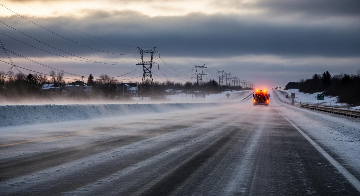 Tormenta invernal deja apagones y carreteras peligrosas: ¿qué estados están en mayor riesgo hoy?