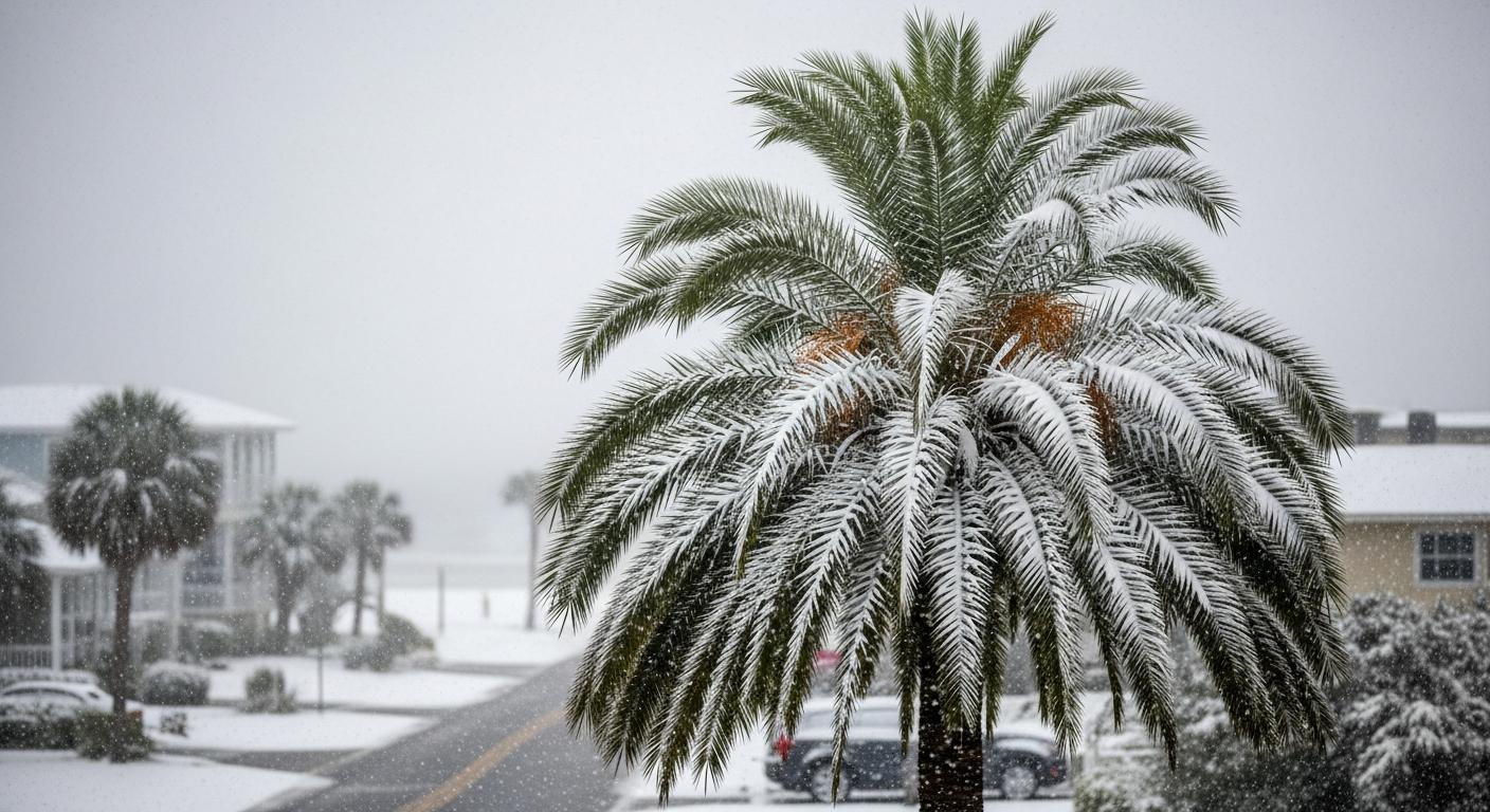 Tormenta invernal en EE.UU.: por qué podría volver a nevar en Florida este fin de semana y qué zonas serían las más afectadas